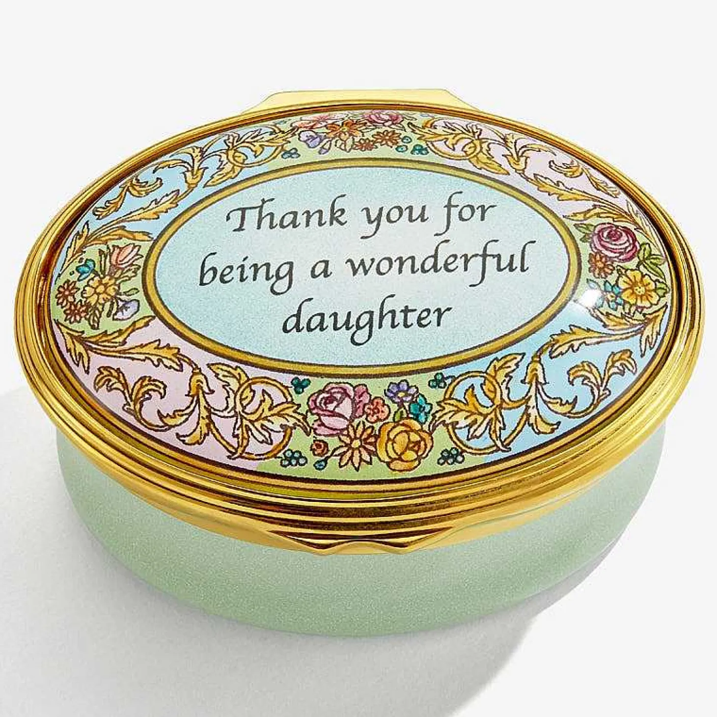 Wonderful Daughter Enamel Box | Halcyon Days