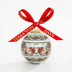 Woodland In The Snow Bauble | Halcyon Days