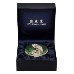 Woodland Wildlife Owl Enamel Box