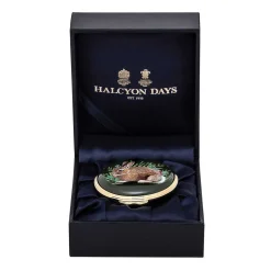 Woodland Wildlife Rabbit Enamel Box