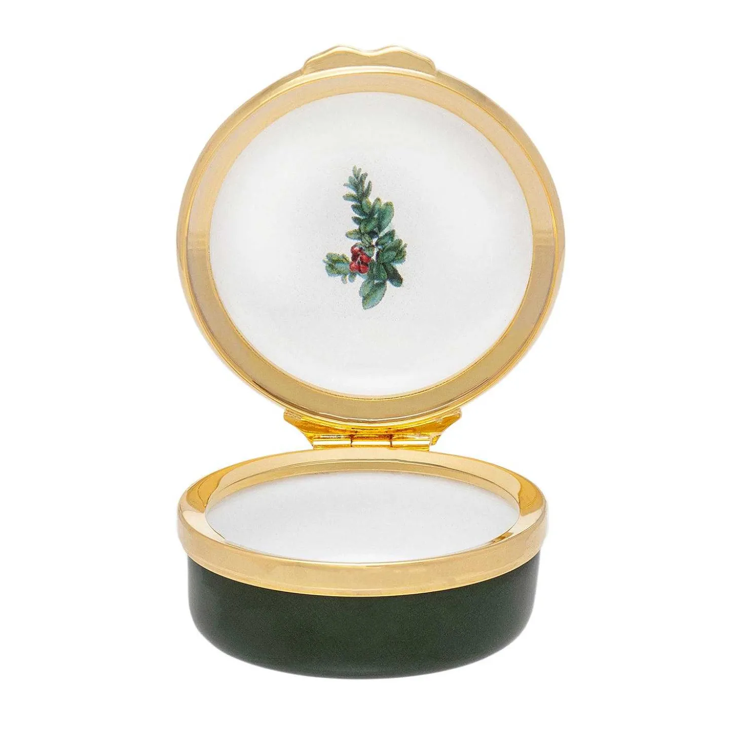 Woodland Wildlife Rabbit Enamel Box