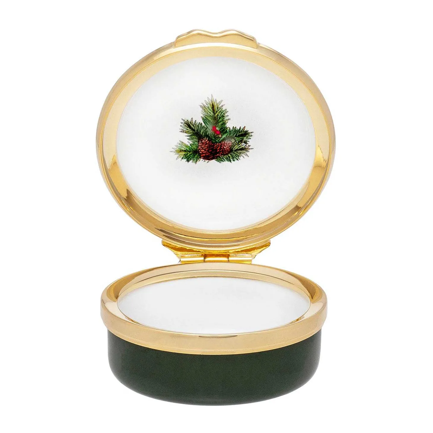 Woodland Wildlife Red Squirrel Enamel Box