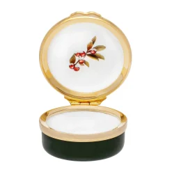 Woodland Wildlife Robin Enamel Box