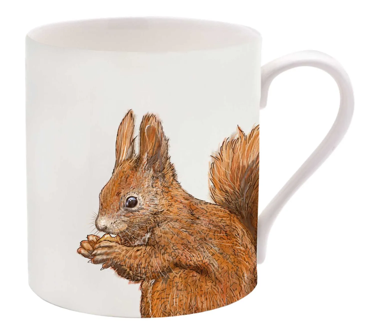 Woodland Wildlife Squirrel Mug