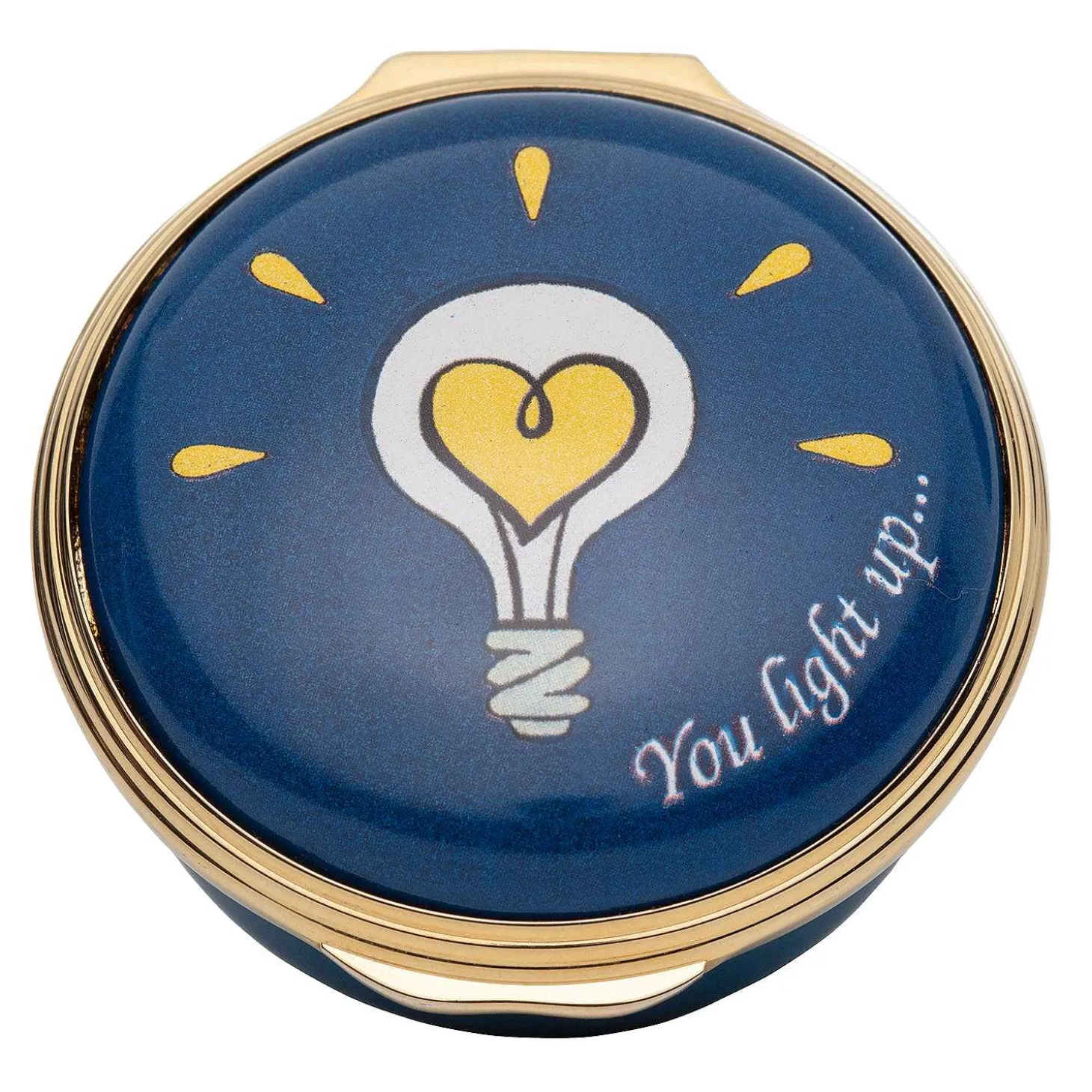 You Light Up My Life Enamel Box | Halcyon Days